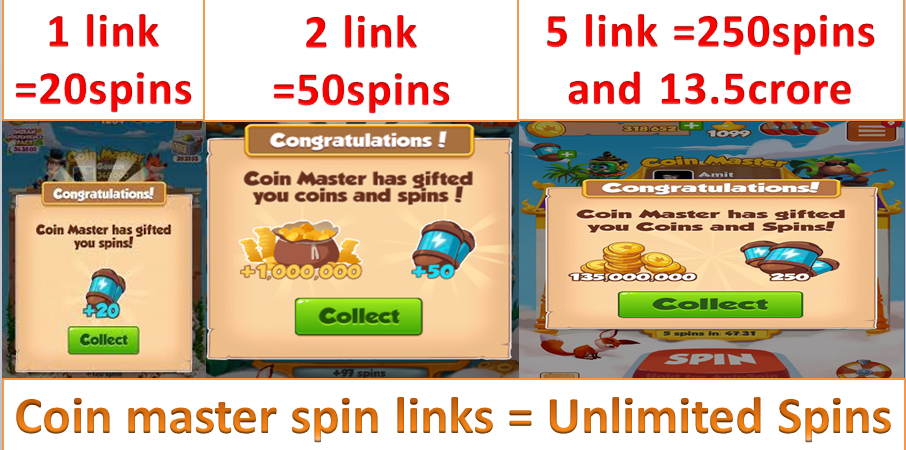 Coin Master Free Coins And Spins Today